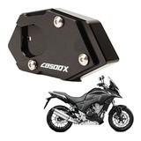 Base Ampliada Descanso Big Foot Pé Lateral Honda Cb 500x