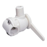 Base Articulada Em Nylon P/ Antena Vhf Fixação Em Tubo