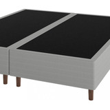 Base Box 158cm Poliester Magnyfic Umaflex Cor Cinza