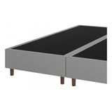Base Box 193cm Poliester Magnyfic Umaflex Cor Cinza