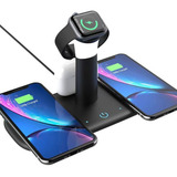 Base Carregador Dock Station Para Apple Watch Airpod iPhone