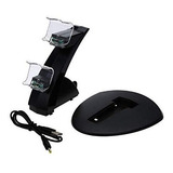 Base Carregador Duplo Arcade Para Controle Playstation Ps4