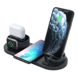 Base Carregador Multi Dock Station Para Apple Watch iPhone