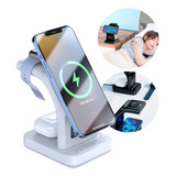 Base Carregamento 5 Em 1 Dock Station 15w Para iPhone 13 14 