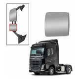Base Com Vidro Espelho Auxiliar Volvo Fh 2015/2022