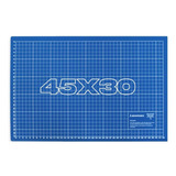 Base De Corte Azul A3 45x30 Patchwork Scrapbook Artesanato
