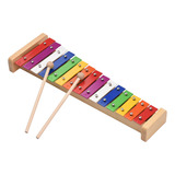 Base De Madeira De Xilofone Glockenspiel De 15 Notas Em Alum