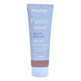 Base De Maquiagem Em Cremoso Ruby Rose Feels Mood Base Sérum Fps20 Ruby Rose Feels Mood Base Sérum Fps20 25ml - Cor E152 Tom E152 - 25ml