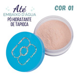 Base De Maquiagem Em Pó Solto Maria Margarida Prova Dagua Atrito Solto Blindagem Blogueira Tom 01 - Bege Claríssimo/claro Neutro - 15g
