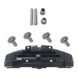 Base Dobradiça Preta Tampa Lavadora Brastemp Bwu11a Completa