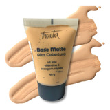 Base Matte Alta Cobertura Tracta Oil Free 40 G Escolha O Tom