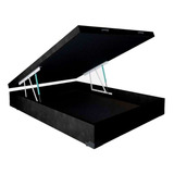 Base Para Cama Box Casal Martin Premium Com Baú Suede (47...