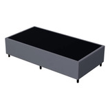 Base Para Cama Box Solterio Suede