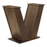 Base Para Mesa De Jantar Tampo De Vidro 8mm Até 1,60x0,80 Nf