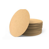 Base Para Prato Em Mdf Cru 3mm 35cm Kit Com 100 Unid Suplat