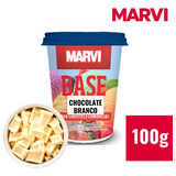 Base Para Sorvete E Sobremesas Sabor Chocolate Branco-marvi