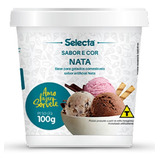 Base Para Sorvete Em Pó Sabor Nata 100g - Selecta