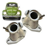 Base Pezinho Coletor Admissão Vw Fusca Kombi Brasília - Par