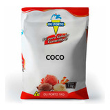 Base Pó Saborizante Sorvete Coco 1kg