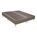 Base Sommier Corino Bege Queen (158x198x23) - Ortobom