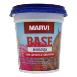 Base Sorvete E Sobremesa Sabor Maracujá 100gr- Marvi