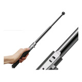 Bastão Retrátil Aço Carbono 66 Cm Automático Defesa Pessoal