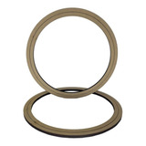 Bastidores Mdf Kit Com 10 Unid. De 30cm Moldura Bordado