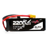 Bat_ria Lipo. 11.1v 2200mah 30c Lipo 3s Cnhl Xt60 (preto)