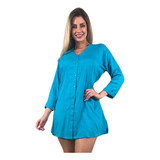 Bata Indiana Feminina Viscose Saida Praia Casual Boho Chic