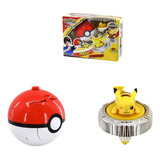 Batalha Arena Pokémon Beyblade Lançador Pokebola