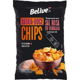 Batata Doce Chips Belive Com Sal