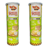 Batata Mister Potato Creme E Cebola Kit 2 Unidades De 100g