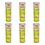 Batata Mister Potato Creme E Cebola Kit 6 Unidades De 100g
