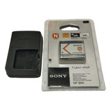 Bate Sony + Carregador Np-bn1 Dsc-w320