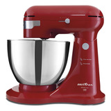 Batedeira Britânia Bbt505v Turbo Inox 500w Vermelha Cor Vermelho 127v