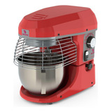 Batedeira Planetária Braesi Eletrônica 5 L Vermelho 127v