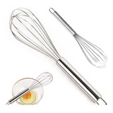 Batedor Bolo Ovos Massas Profissional Fue Foet Inox