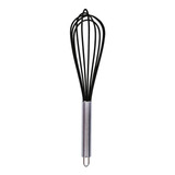 Batedor Fouet Silicone Inox Ovos Massas 25cm Profissional