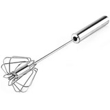 Batedor Misturador De Ovos Semi Automático Mixer Manual Inox