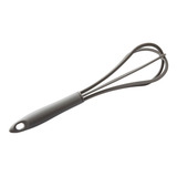 Batedor Ovos Bolo Silicone Fouet Fuê 40 Cm Cabo Inox Clara