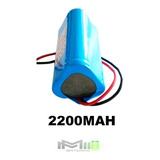Bateria 10.8v 11.1v 3*18650 2200mah 3s Li-ion Pack Com Pcb
