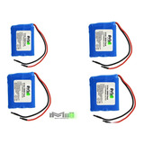 Bateria 11.1v 12v 3s 18650 2200mah Li-ion Com Pcb ( 4 Pcs )