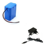 Bateria 11.1v 12v 3s 2p 4900mah Li-ion Com Pcb + Fonte