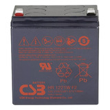 Bateria 12v 5ah Csb Hr1221w F2 No-break Apc Sms Com Garantia