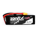 Bateria 2200mah 3s 11,1v Lipo Cnhl 30c - Black Series