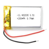 Bateria 402030 3.7v 200 Mah Mini 503 Fone Bluetooth Wly 
