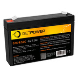 Bateria 6v 8,5ah Dc Getpower Moto, Carrinho Elétrico Gp685dc