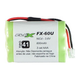 Bateria Aaa 3,6v 600mah Plug Universal