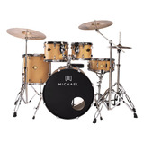 Bateria Acústica Michael Dml422 Legacy Warm