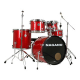 Bateria Acústica Nagano Garage Rock 22 - Wine Sparkle